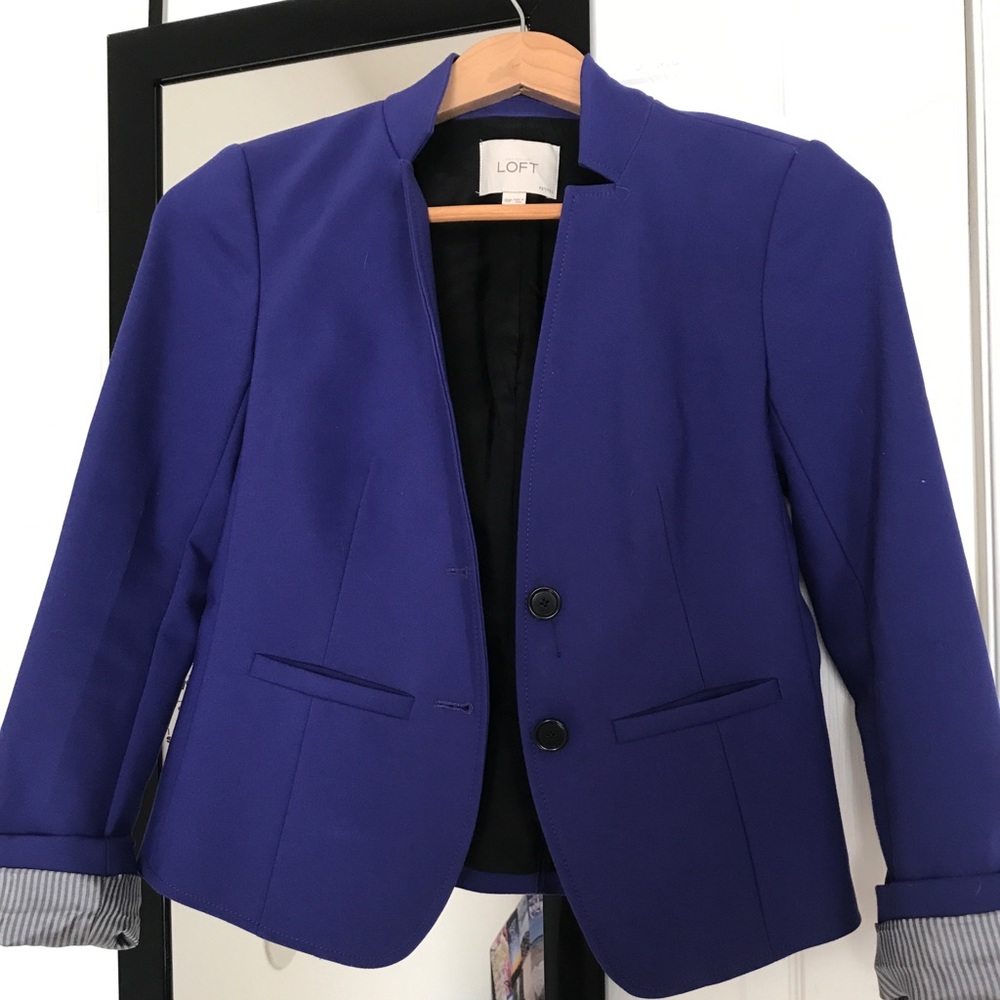 Blue blazer